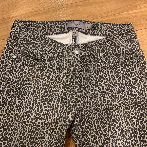 Paige Jeans in cheetah print - Picture 2 of 3